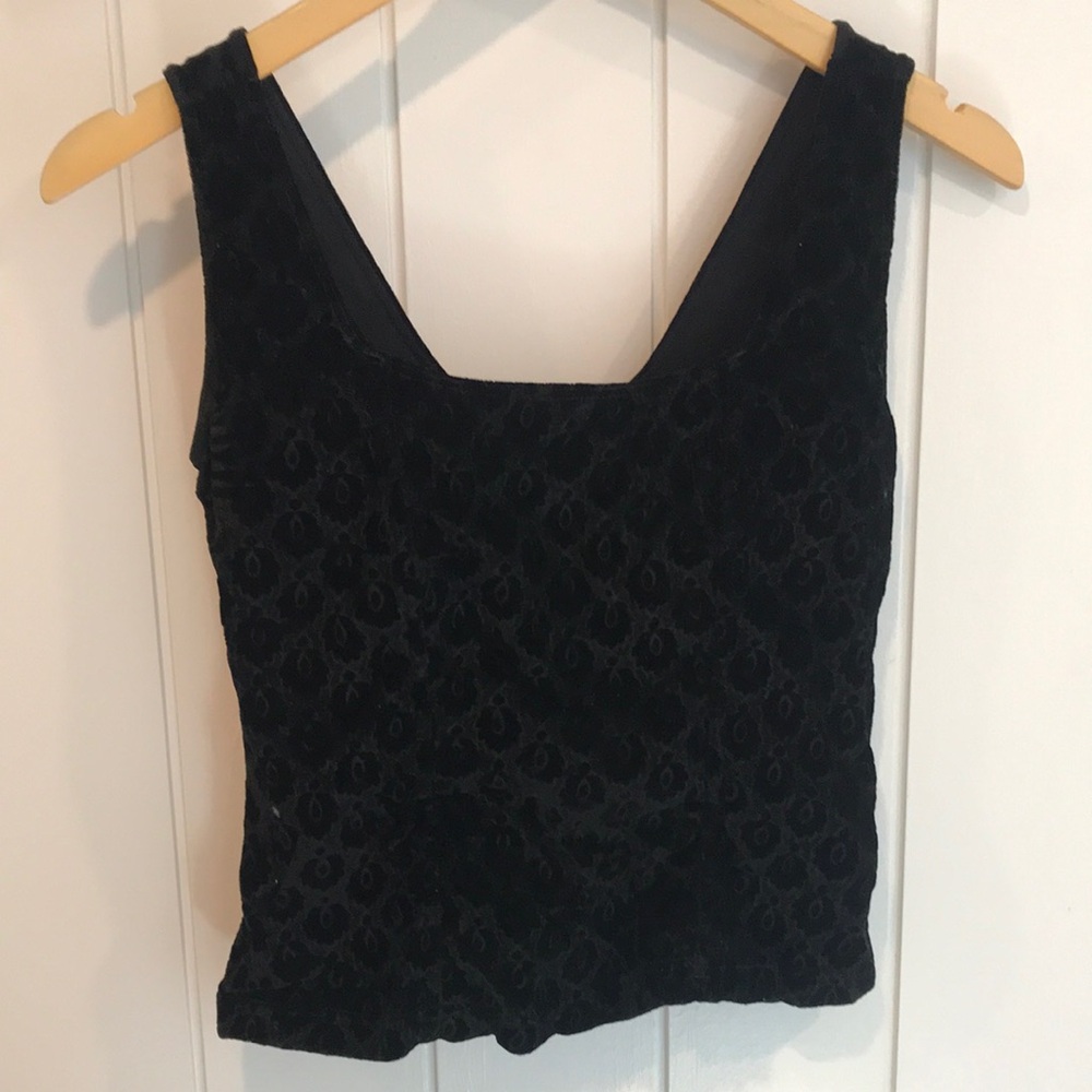 Elegant Black Sleeveless Top